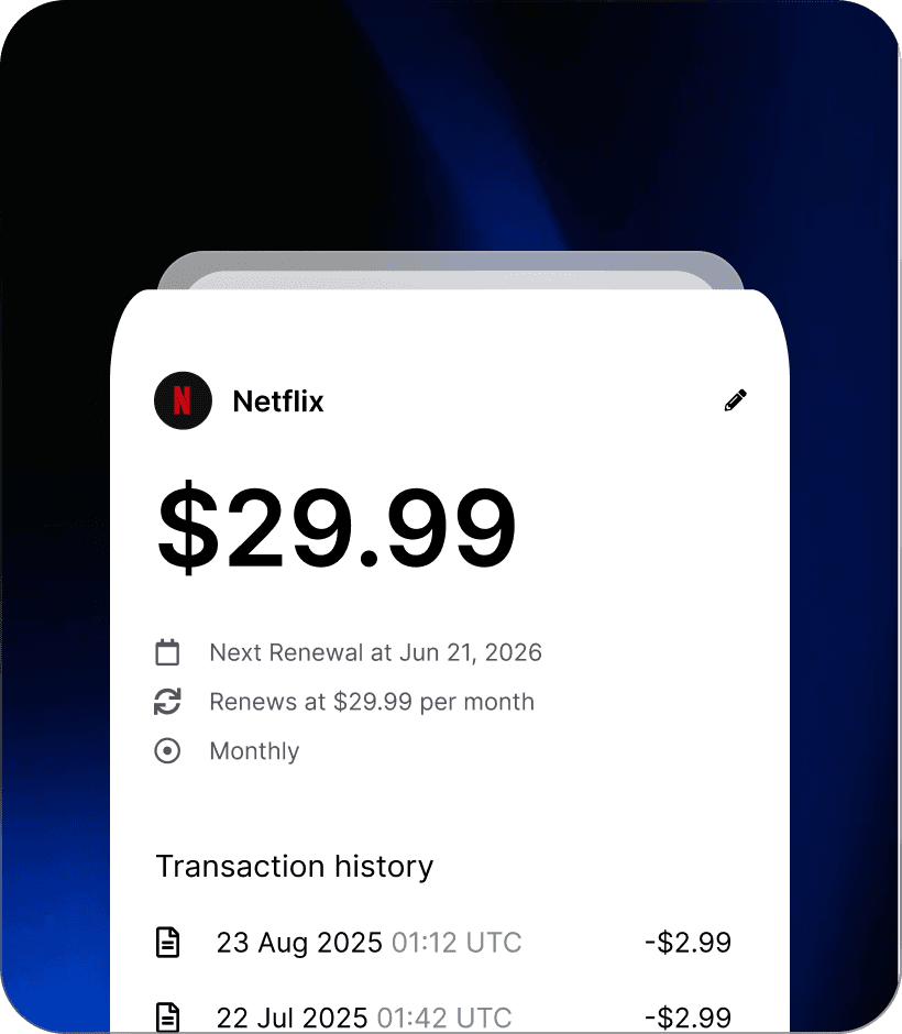 Smart Subscriptions Manager