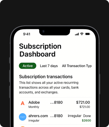 Cancel or refund with one tap